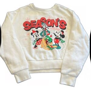 ⭐️5 for $20⭐️ Disney christmas sweatshirt age 11-12